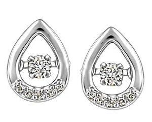 14KT WG/10X0.003-ct/2X0.5-ct/HI