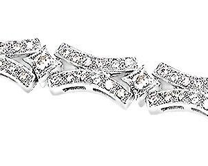 18KT WG/ 180x 0.0075 ct / 14 x0.03 ct