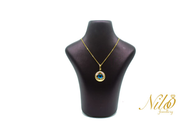 18KT YG ITALIAN DEVIL EYE