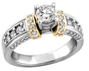 18KT,YG/ 19KT,WG/ 0.500CT