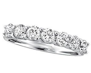 18KT WG/ 7X0.145CT