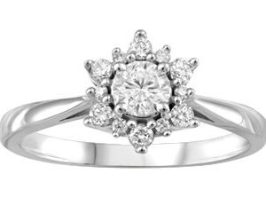 14KT WG/ 0.280CT CDN